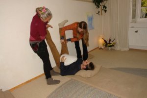Am eigenen Körper erfahren: Das Ausstreichen